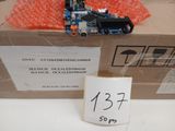 a cardboard box with a label on it with a picture of a robot in it
