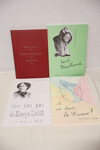 Pierre BUVAT : Sur les pas de George SAND en Berry et en Marche. ...
