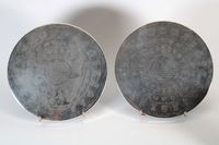 CHRISTOFLE - Suite de deux dessous de plat, deux dessous de … (photo 2)