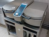 an image of a commercial pizza oven in a commercial kitchen