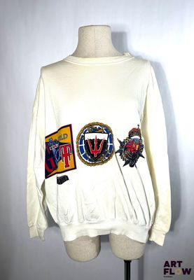 GIANFRANCO FERRE - Pull léger col rond en coton - Taille 54 …