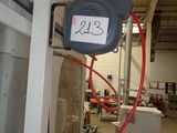 a picture of a machine in a factory with a price tag on the back of it