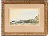 an image of a painting of a sailboat on the water