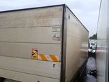 a truck that is parked on the side of the road
