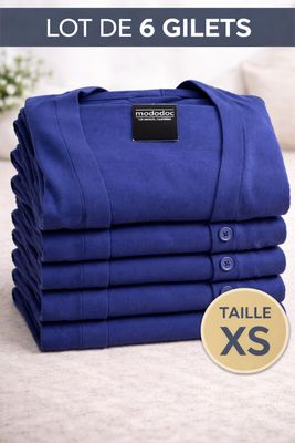 Lot de 6 filets bleu taille XS de marque