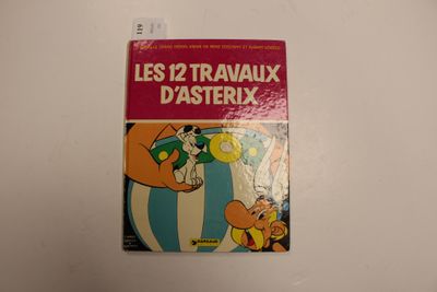 la couverture du livre « Les 12 travaux d'Astérix »