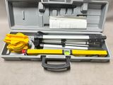 a tool kit in a plastic case on a table