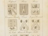 une photo d'un livre sur lequel figurent de nombreux motifs différents