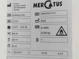 a picture of a sign on a refrigerator that says mercatus