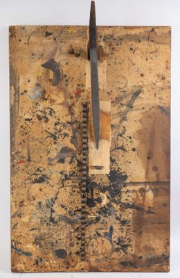 Patrice CADIOU (1947-2015), "Poison adoré", technique mixte …