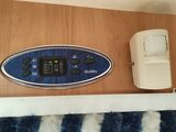a remote control and a remote control on the floor