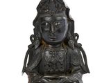 une image représentant une statue de Bouddha sur fond blanc