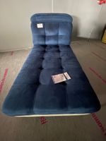 Chaise longue ELEGANCE en tissu capitonné