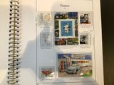 a picture of a book with stamps on it