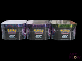 three different types of pokemon toys in a box