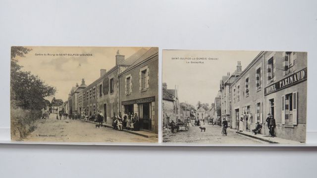 St-Sulpice-le-Dunois Lot de 2cpa. TBE.
