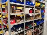 many shelves with different types of tools on them