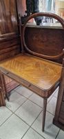 Pupitre classeur en placage d'acajou manque la clé, rideau a… (photo 5)