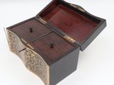 an image of a small wooden box with a drawer on top of it