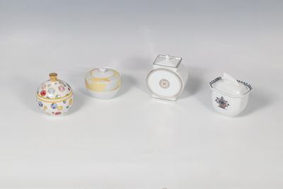 Ensemble comprenant: -MEDARD DE NOBLAT à LIMOGES. Un sucrier…