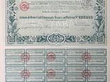 a close up of a paper with a picture of a map on it