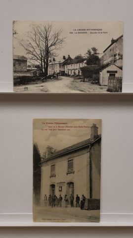La Brionne : Lot de 2 cpa. BE.