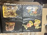 a picture of a collection of toys that are in plastic bags