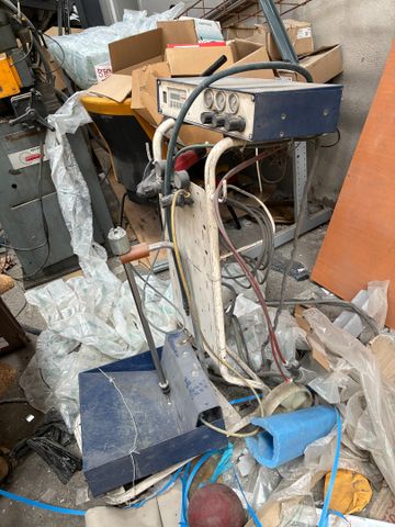 Station de thermolaquage sur chariot