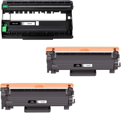 three toner cartridges for hp laser printers