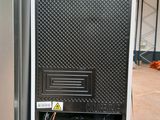 a computer that is sitting in the middle of a room