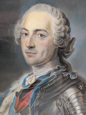 un vieux tableau représentant un homme en armure, une épée à la main