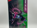 a close up of a box with a toy figure on it