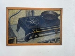 André VIGNOLES (né en 1920) Le réchaud