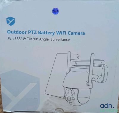 an image of a box of outdoor ptz battery wifi camera