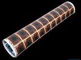 an image of a roll of film with a black background