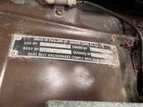 a close up of the engine of an old car