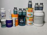 de nombreux types de vitamines en vente libre