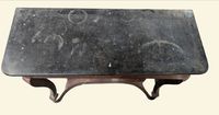 Console d'applique en acajou et placage d'acajou. (photo 5)
