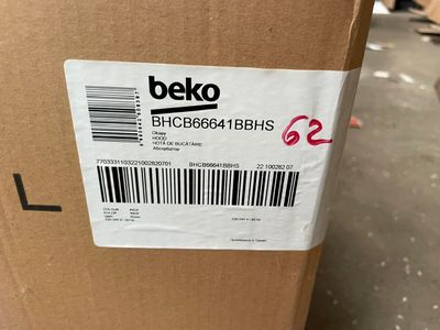 a close up of a box with a barcode on it