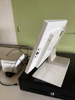Ensemble de caisse scanner tiroir écran imprimante AURES ECB… (photo 2)
