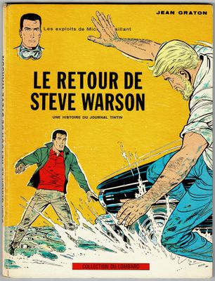 la couverture de *Le retour de Steve Warson*