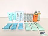 de nombreux types de produits de soins de la peau sur la table