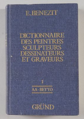 Dictionnaire des pénites, sculpteurs, dessinateurs et graveurs