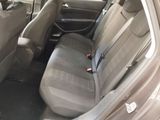 the back seats of a car are clean and ready to be used