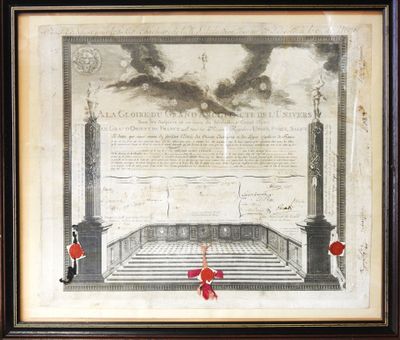 une photo d'un tableau représentant un homme et une femme