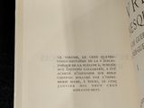 an open book with a picture of a man on it
