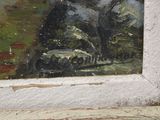 a picture of a painting on a window sill