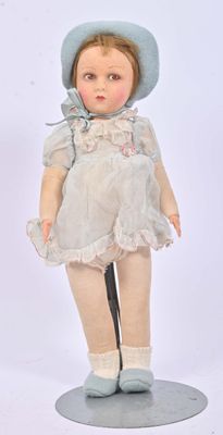 Poupée Françoise SNF 1950 - 39 Cm - Poupée De Mode Modes Et Travaux - France