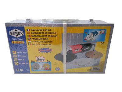 Meuleuse d'angle GÉREX gx1800m - Neuf - TVA Récupérable - Ce lot chez  - Photo 1
