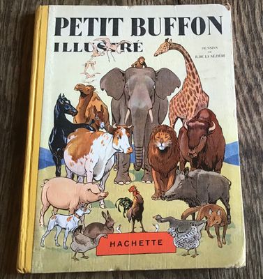 Petit Buffon Illustré Dessins de R.De La Nézière